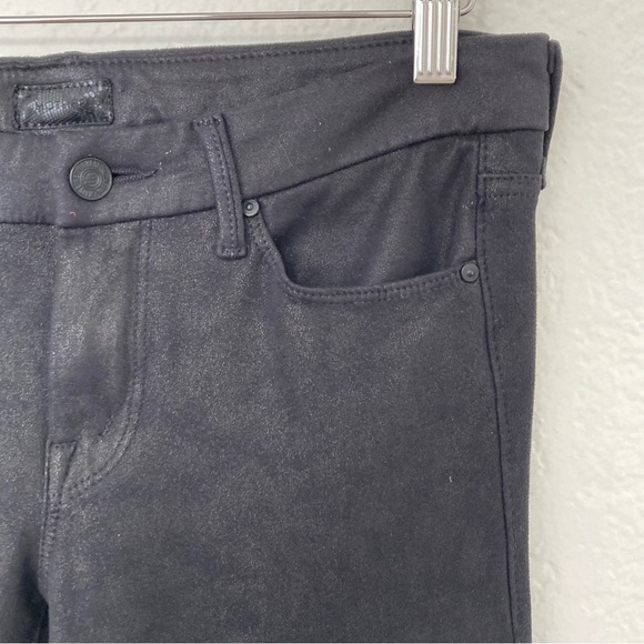 MOTHER The Looker in Look But Don’t Touch Faux Suede Jeans, Size 28 - Picture 2 of 9